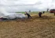 FOTO| Autoturism făcut scrum în urma unui scurtcircuit
