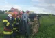 FOTO| Accident grav. Mașină răsturnată pe câmp