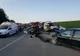 FOTO Impact frontal între două autoturisme. Cinci victime