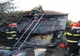O bătrână a făcut atac de panică, după ce i-a luat casa foc