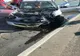 FOTO Accident grav în Ialomița. O mașină a ajuns pe câmp în urma impactului