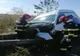 Accident grav în Ialomița. Autovehicul intrat într-un cap de pod