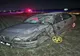 FOTO  Accident grav, mașină răsturnată. Doi copii la spital
