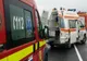 Accident la Borănești. Două persoane la spital
