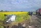 FOTO Două mașini s - au făcut praf după ce s-au ciocnit pe un drum național din Ialomița