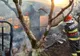 Incendiu violent în Drăgoești
