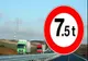 TRAFICUL GREU, RESTRICŢIONAT ÎN 15 JUDEŢE DIN CAUZA CANICULEI
