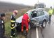 FOTO Trei persoane rănite în urma unui accident în Ialomița