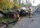 FOTO Accident teribil pe DN2A. Un mort și un rănit după ce două mașini s-au ciocnit