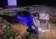 Accident la intersecția DJ 255 A cu DE 584. N-a oprit la stop și s-a tamponat cu un autocamion